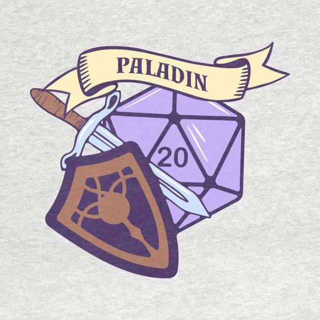 DnD Paladin Class D20 by Sunburst